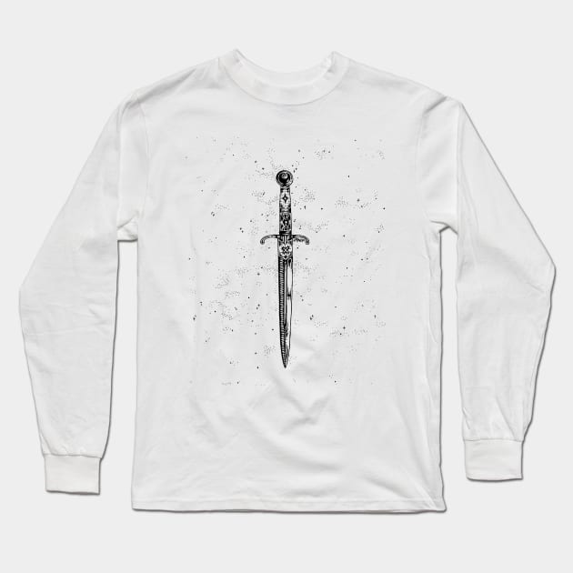 The cosmic dagger Long Sleeve T-Shirt by fainek